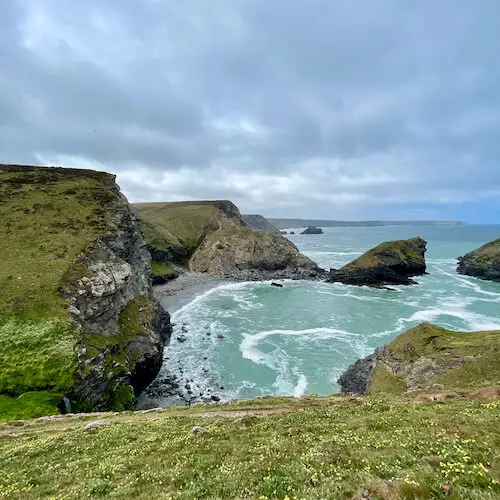 Things got a bit treacherous here. Worth it!